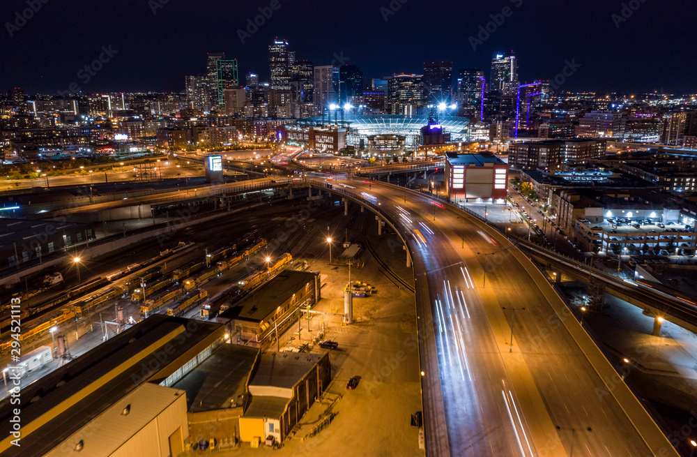 Obraz premium Denver Skyline