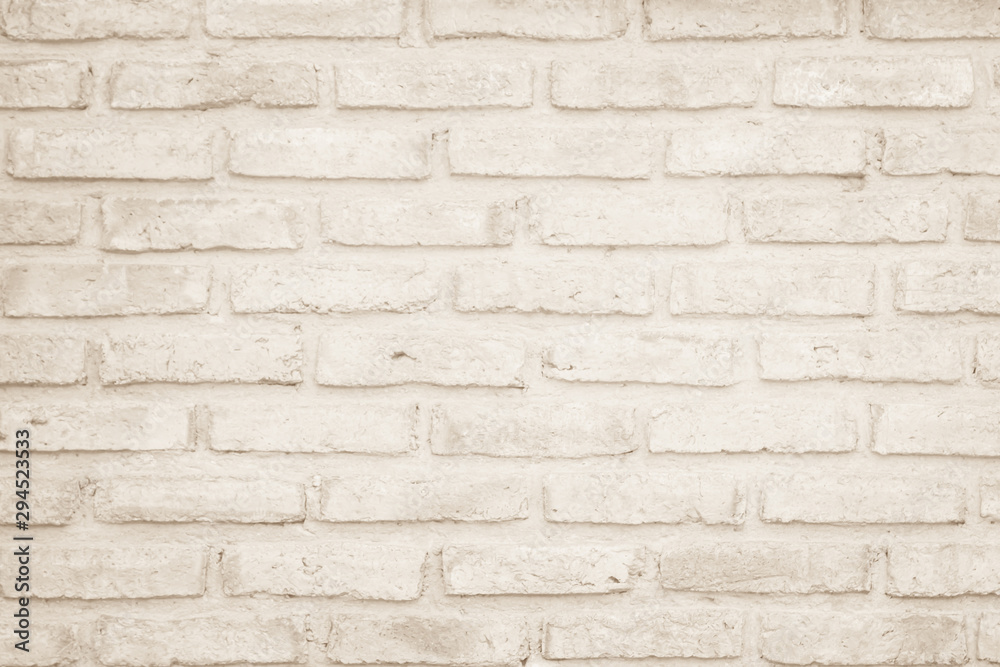 Wall cream brick wall texture background in room at subway. Brickwork stonework interior, rock old clean concrete grid uneven abstract weathered bricks tile design, horizontal architecture wallpaper. Wall cream brick wall texture background in room at subway. Brickwork stonework interior, rock old clean concrete grid uneven abstract weathered bricks tile design, horizontal architecture wallpaper.