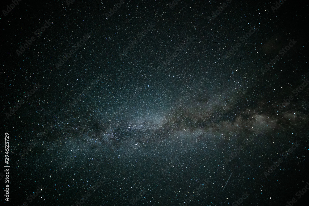 Fototapeta premium The milky way or stars in taken in the prairie in kansas and the mountains of colorado!