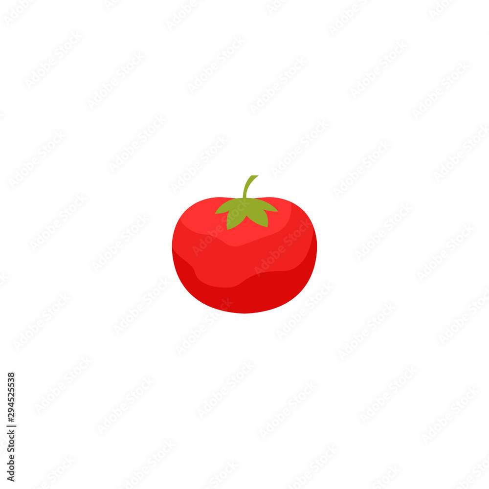 Tomato Logo Icon Design Template Vector Illustration