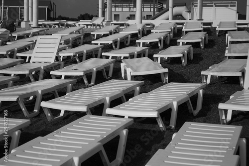 rows of chairs