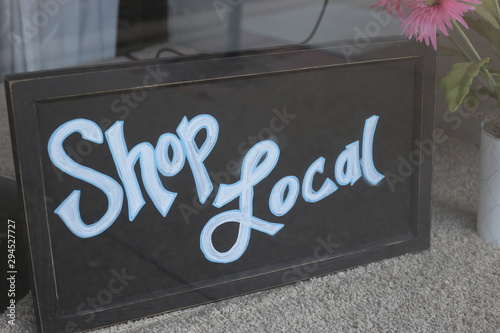 Shop Local Sign