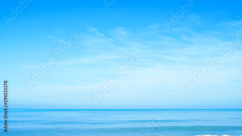 Background sky and sea ,Bright and enjoy your eye with the sky refreshing in Phuket Thailand.