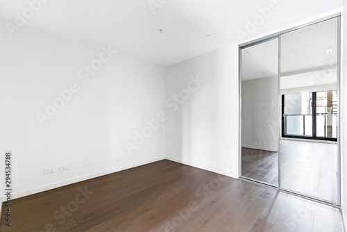 Empty and unfurnished brand new apartment