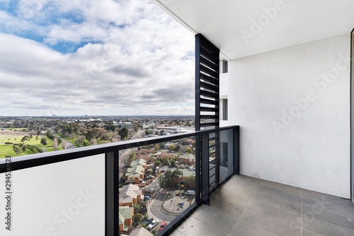 Empty and unfurnished brand new apartment