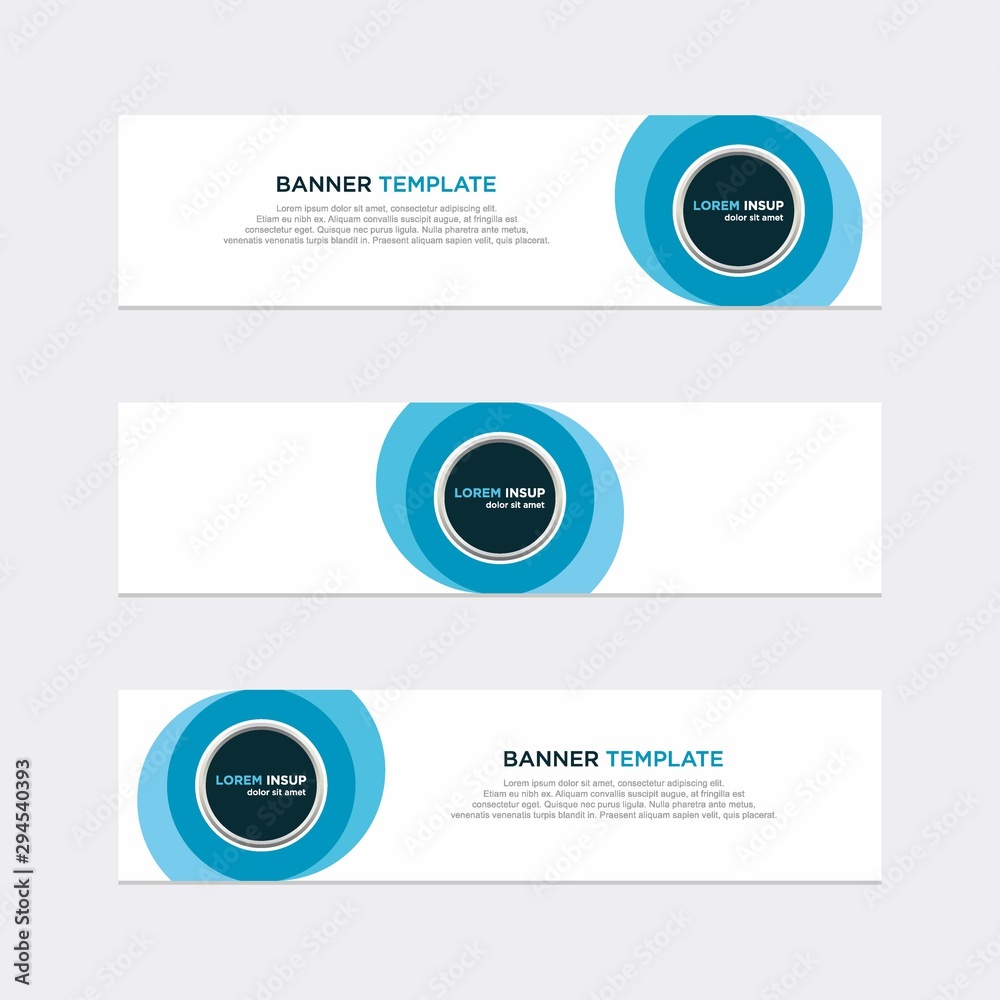 Modern vector banner web background abstract design template Modern vector banner web background abstract design template