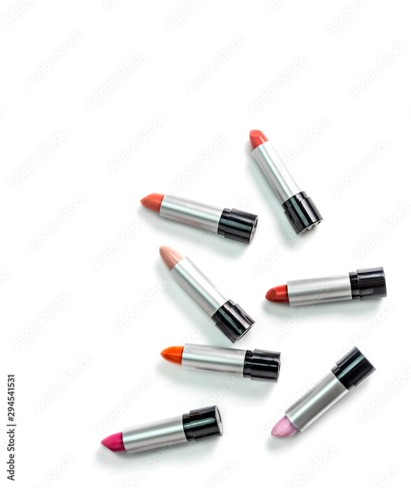Set of colorful lipsticks Set of colorful lipsticks