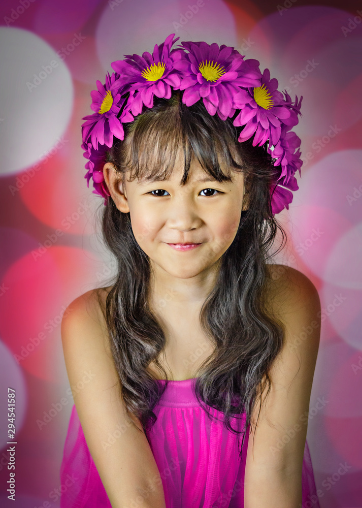 portrait of asian little girl portrait of asian little girl
