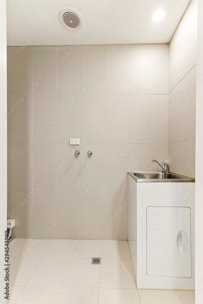 Empty and unfurnished brand new apartment