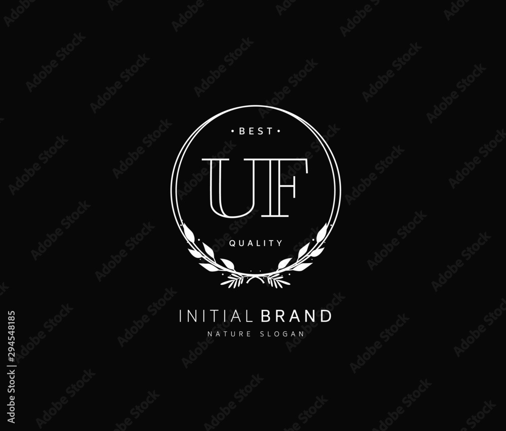 U F UF Beauty vector initial logo, handwriting logo of initial signature, wedding, fashion, jewerly, boutique, floral and botanical with creative template for any company or business. U F UF Beauty vector initial logo, handwriting logo of initial signature, wedding, fashion, jewerly, boutique, floral and botanical with creative template for any company or business.