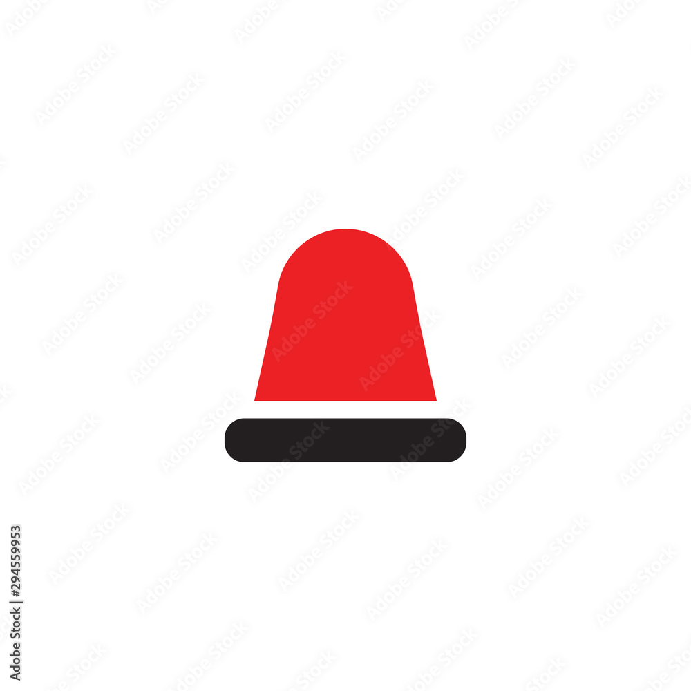 Siren graphic design template vector isolated illustration Siren graphic design template vector isolated illustration