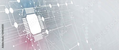 abstract structure circuit computer  technology business background