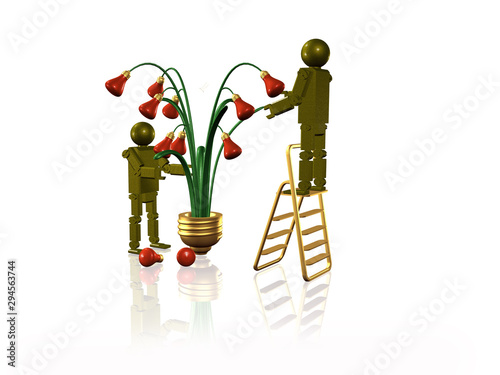 Lamp trees