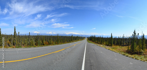 Straße nach Wrangell Alaska