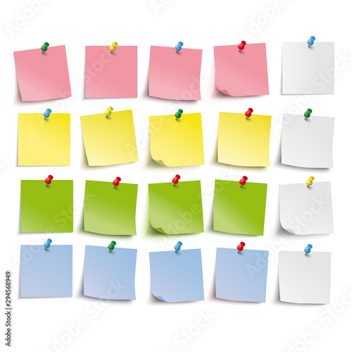 Colored Sticks With Pins Set