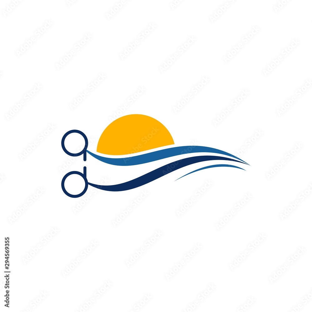 Surgical Ocean Creative Abstract Icon Logo Design Template Element Vector Surgical Ocean Creative Abstract Icon Logo Design Template Element Vector