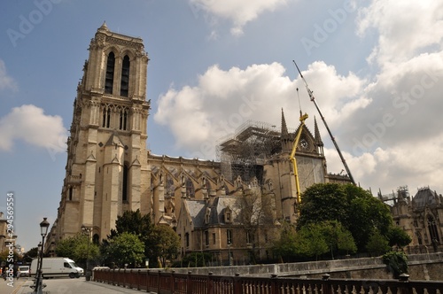 Monument of Paris, Notre Dame in reconstruction