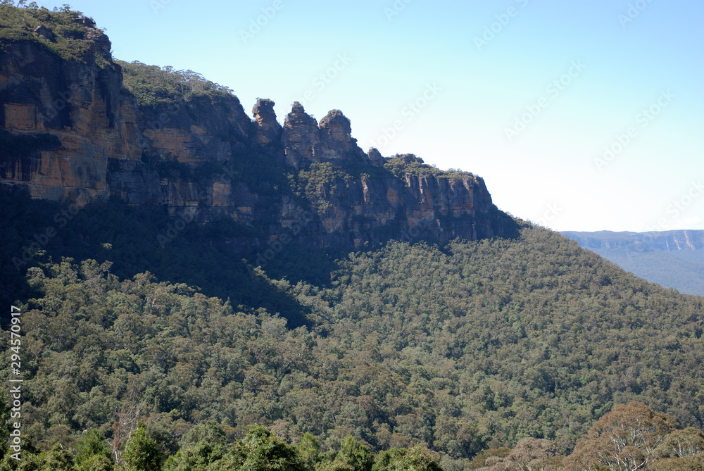 Fototapeta premium Blue Mountains National Park Australia 2; Three Sisters
