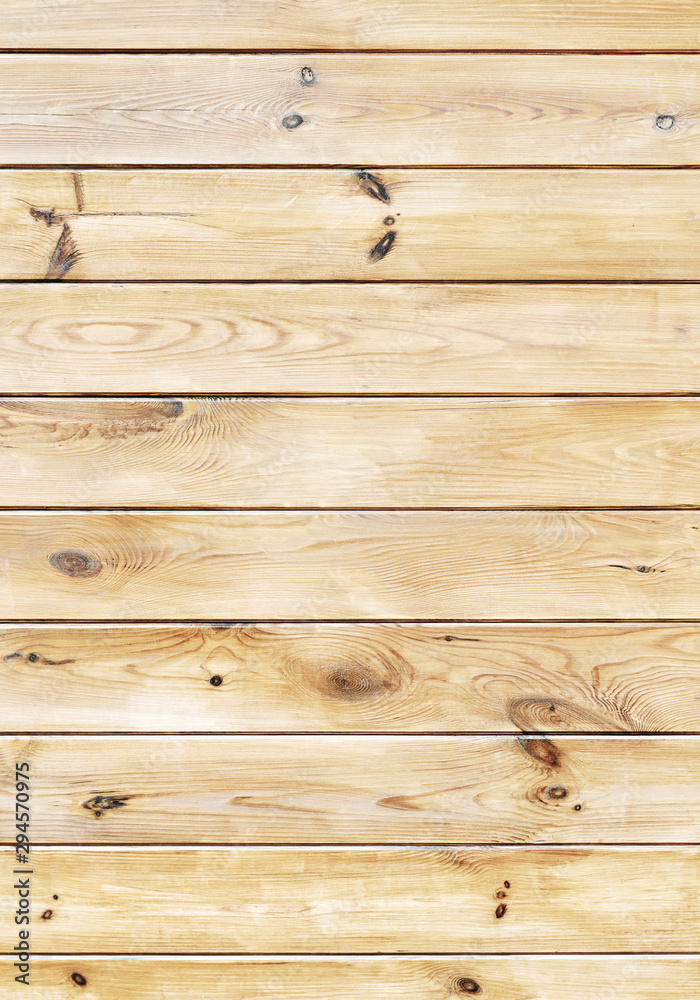 old wooden plank background with knots