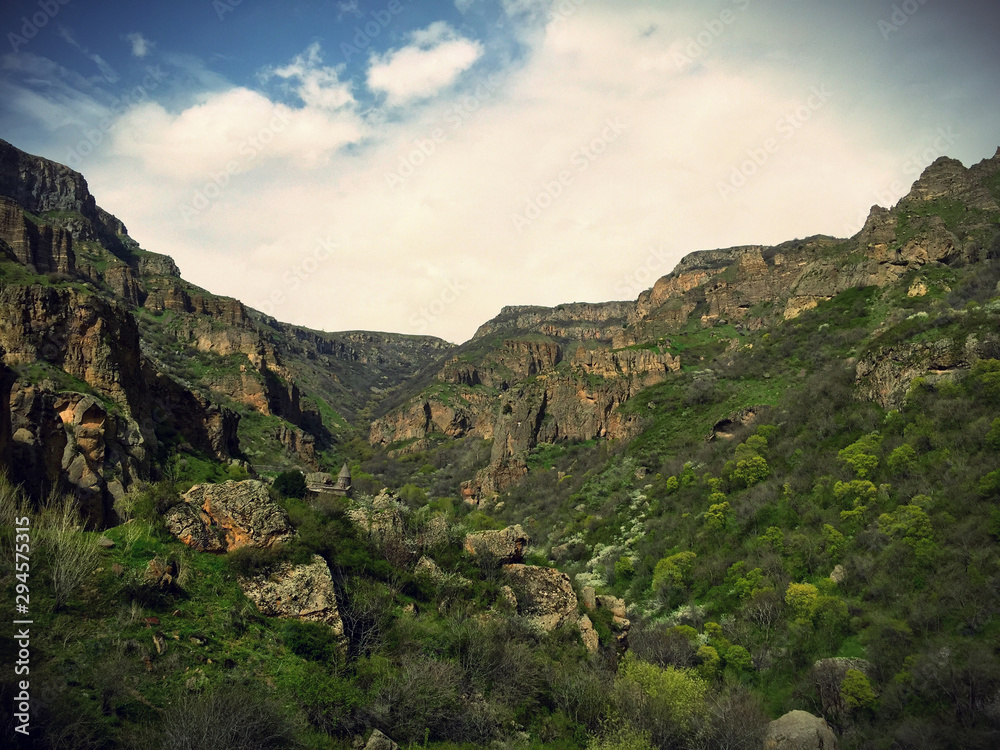 Obraz premium Summer mountain landscape in Armenia