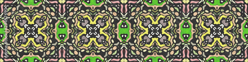 Abstract cartoon kaleidoscope