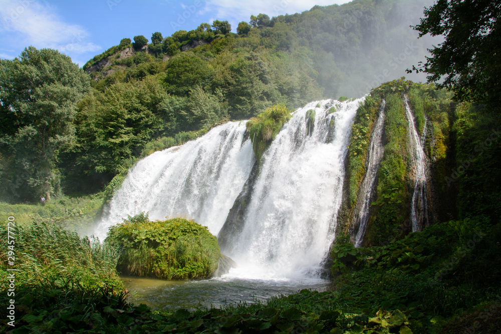 Waterfalls of Marmore Umbria Italy Waterfalls of Marmore Umbria Italy