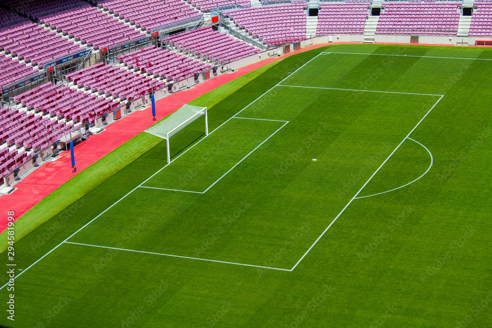 Obraz premium soccer field