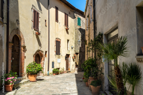 Capalbio  historic village in Maremma  Tuscany