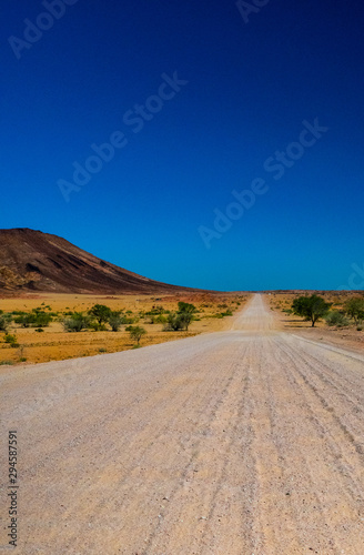 Route de Namibie en Afrique