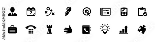 Business, Office, and Productivity Icon Set (vector icons)