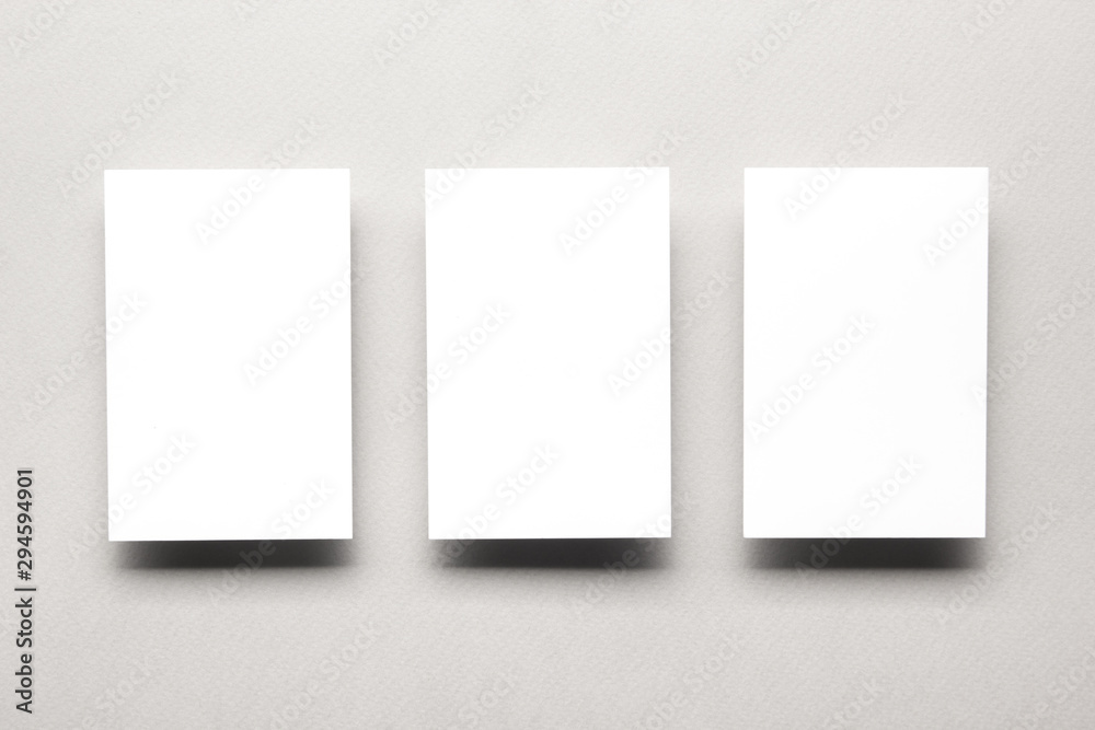 Business cards blank. Mockup on color background. Flat Lay. copy space for text. Business cards blank. Mockup on color background. Flat Lay. copy space for text.