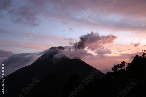 Gorgeous Guatemala - Overnight hike up dormant volcano Acatanango to watch Fuego volcano erupt by day and by night - eruption, blue, red, orange, power, force, smashing, amazing, aweinspiring
