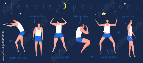 Different sleeping positions