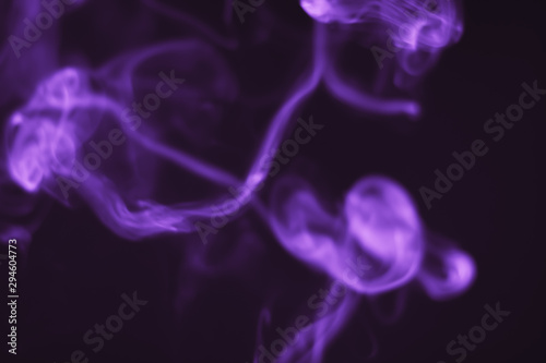 Purple smoke