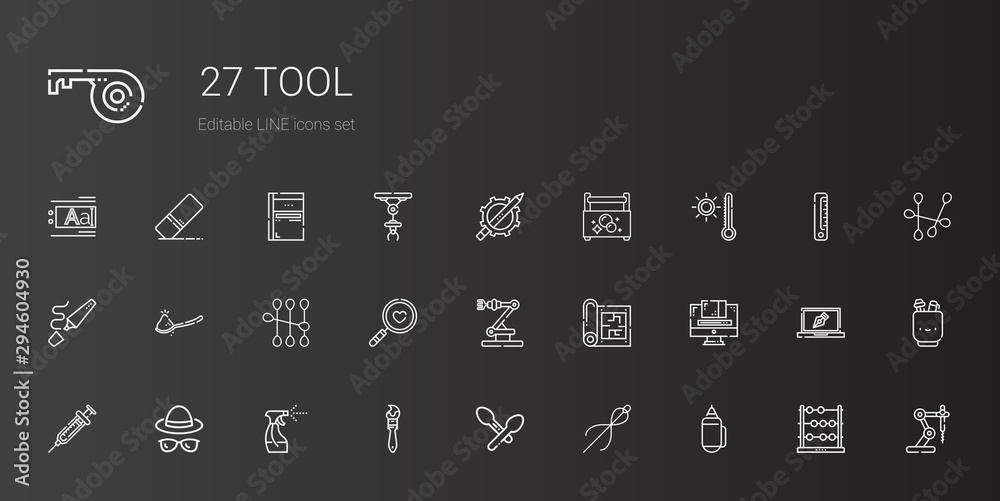 tool icons set tool icons set
