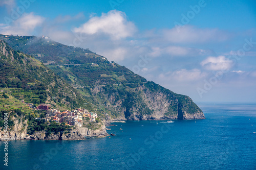 Manarola in Italy, the cinque terre