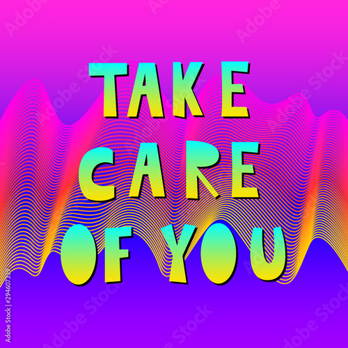 Modern bright gradient colored pattern for birthday card, party invitation, wallpaper, holiday shop sale poster, bag print, t shirt, workshop advertising etc.