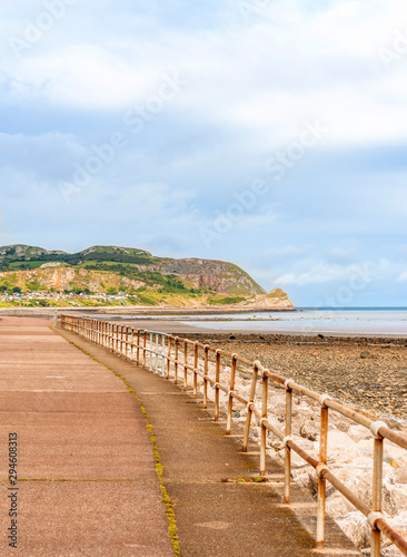 Wallpaper Mural Coastal promenade. Torontodigital.ca