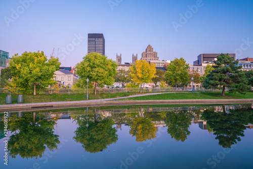 Old town Montreal in the morning, Canada