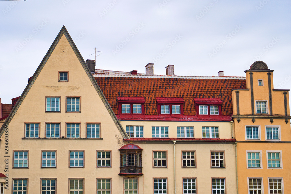 House in the old city. Estonia, Tallinn.