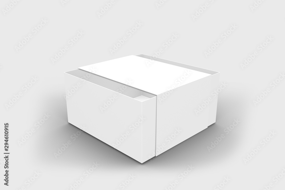 3D illustrator Box packaging Mockup for your design 3D illustrator Box packaging Mockup for your design
