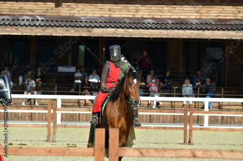 13th-century knights in armor