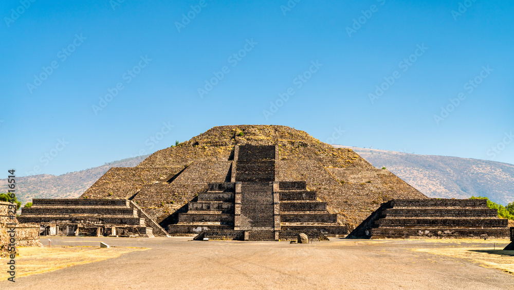 Pyramid of the Moon at Teotihuacan in Mexico Pyramid of the Moon at Teotihuacan in Mexico