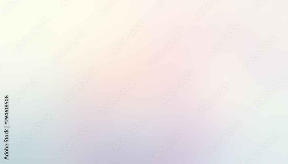 Pink yellow blue bright pastel interactive formless pattern. Blurred background.