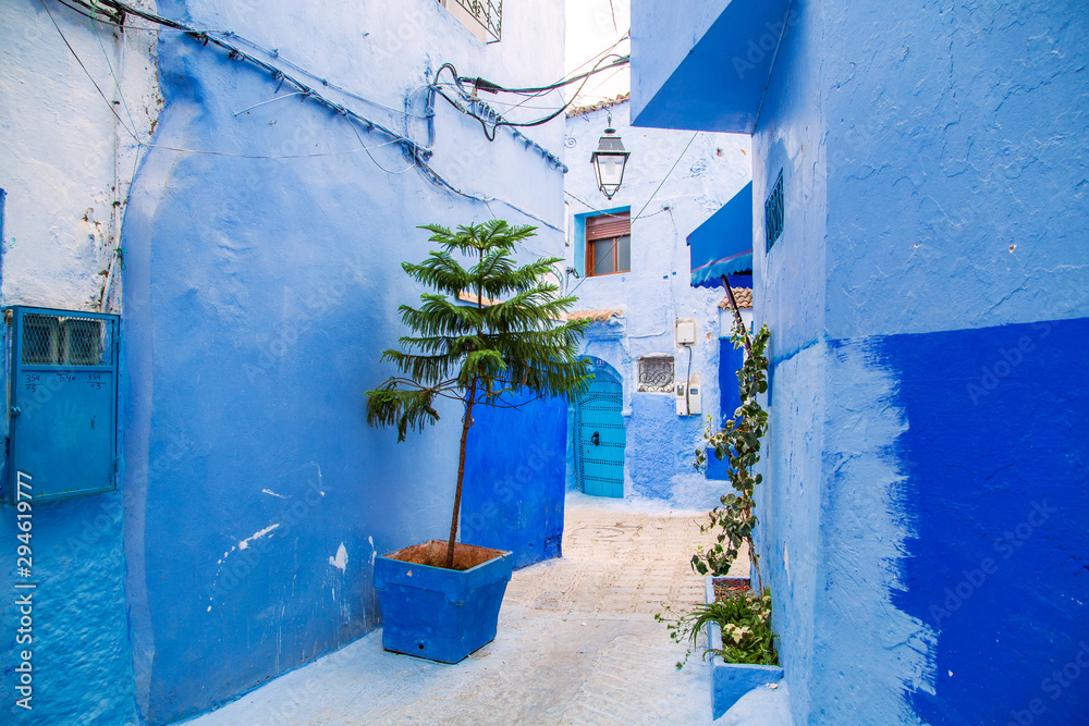 Fototapeta premium The famous blue city of Chefchaouen.