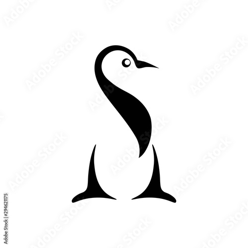 Penguin logo vector