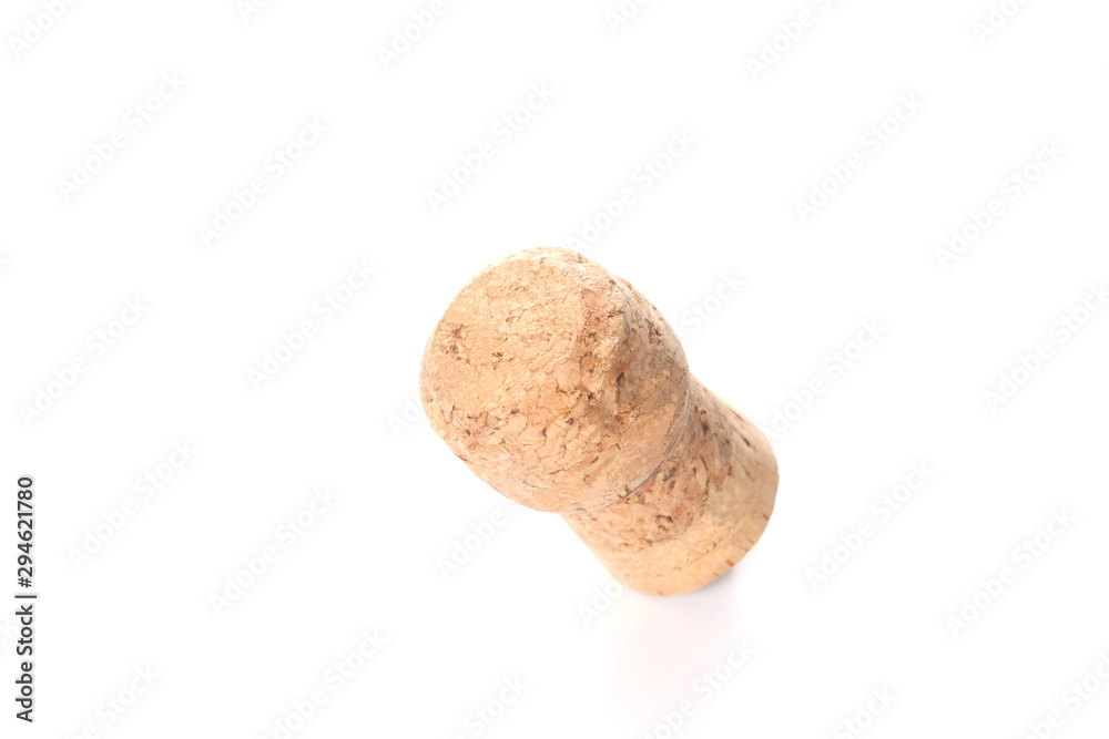 champagne cork isolated on white background champagne cork isolated on white background
