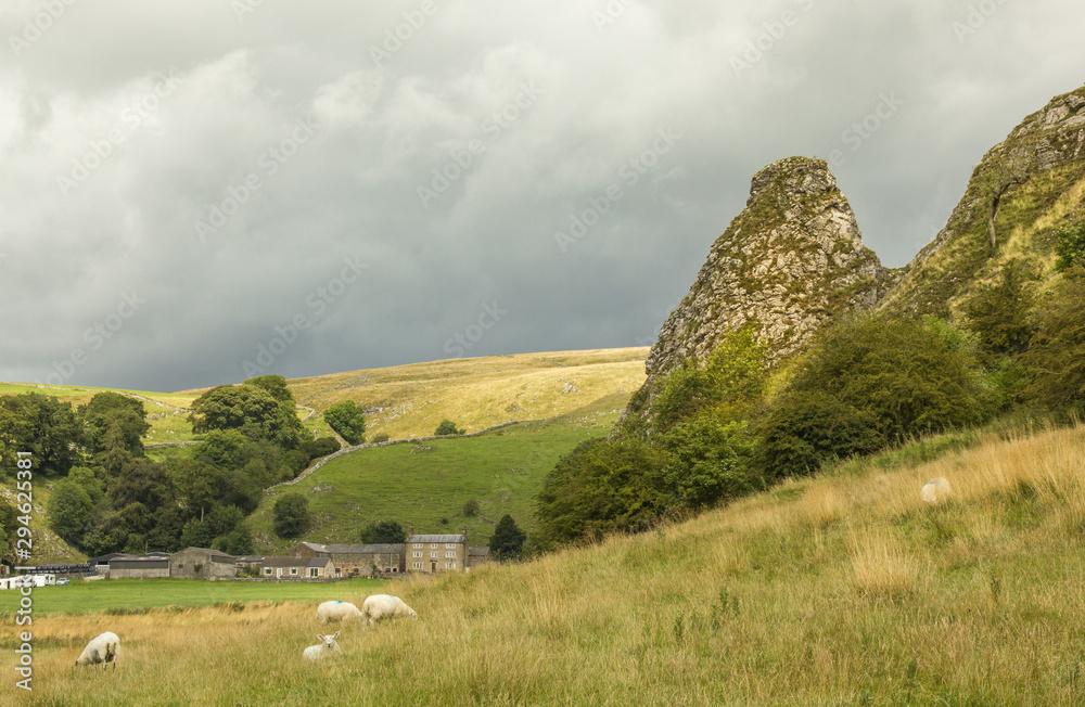 Obraz premium Peak District scenery in summer