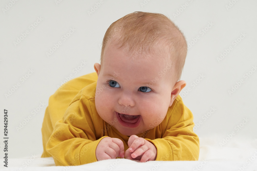 emotional portrait of a baby .cunning emotional portrait of a baby .cunning
