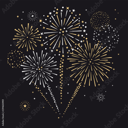 Fireworks sign icon